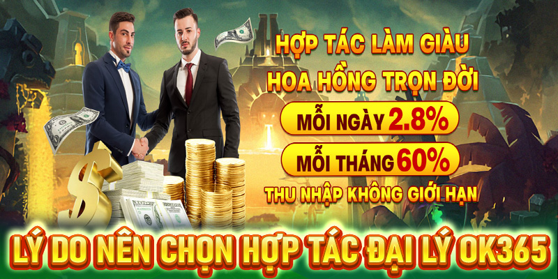 Lý do nên chọn hợp tác phát triển của đại lý OK365